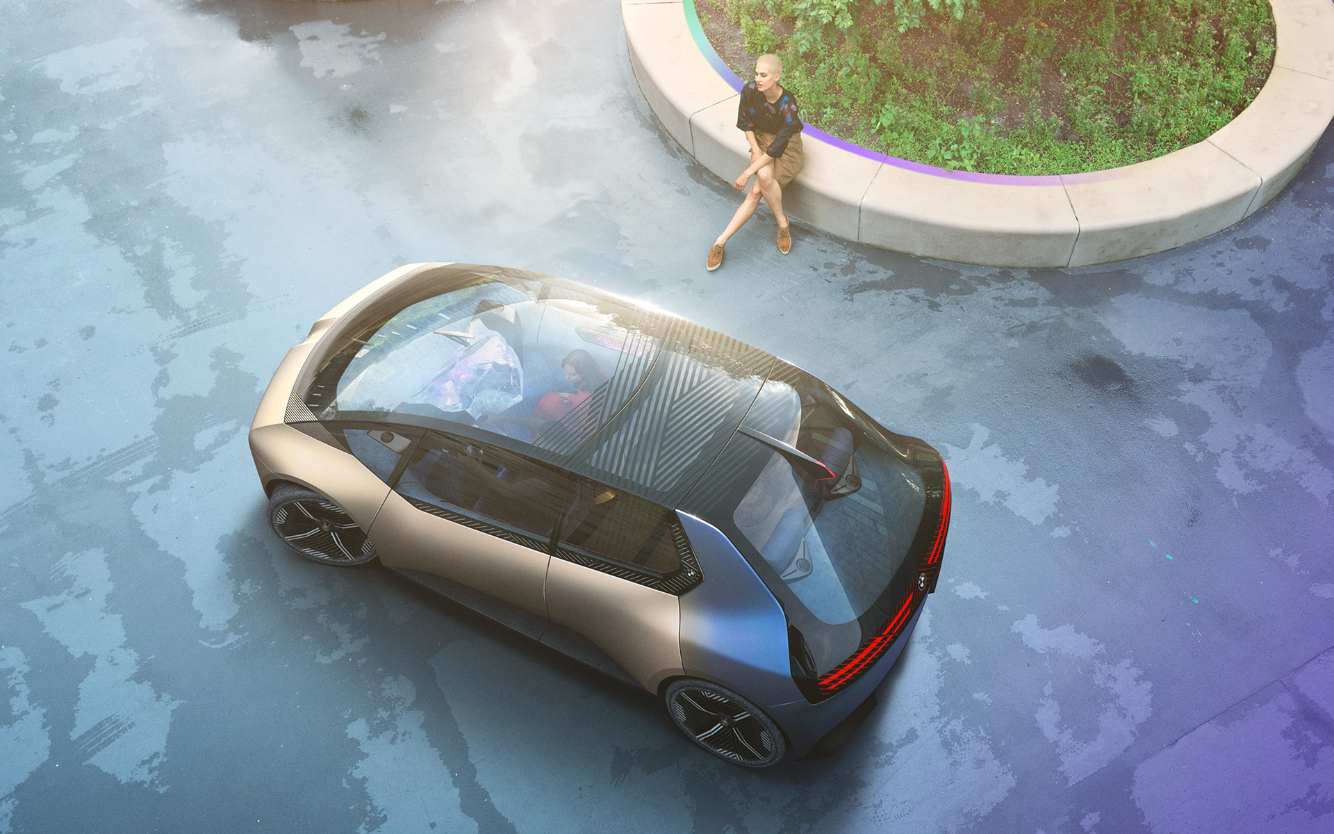 BMW i Vision Circular 2021 koncepční vůz zajímavost 2